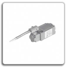 Encased limit switch with flexible lever